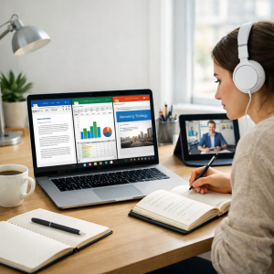 ECDL Course Online digital skills training using Word, Excel and PowerPoint 