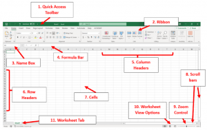 Spreadsheet grid example